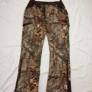 Real Tree Scent Factor Camouflage Whitetail Turkey Hunting Pants Soft Shell Camo